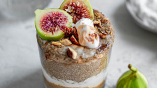 Fig Almond Butter Chia Seed Pudding Sporckly